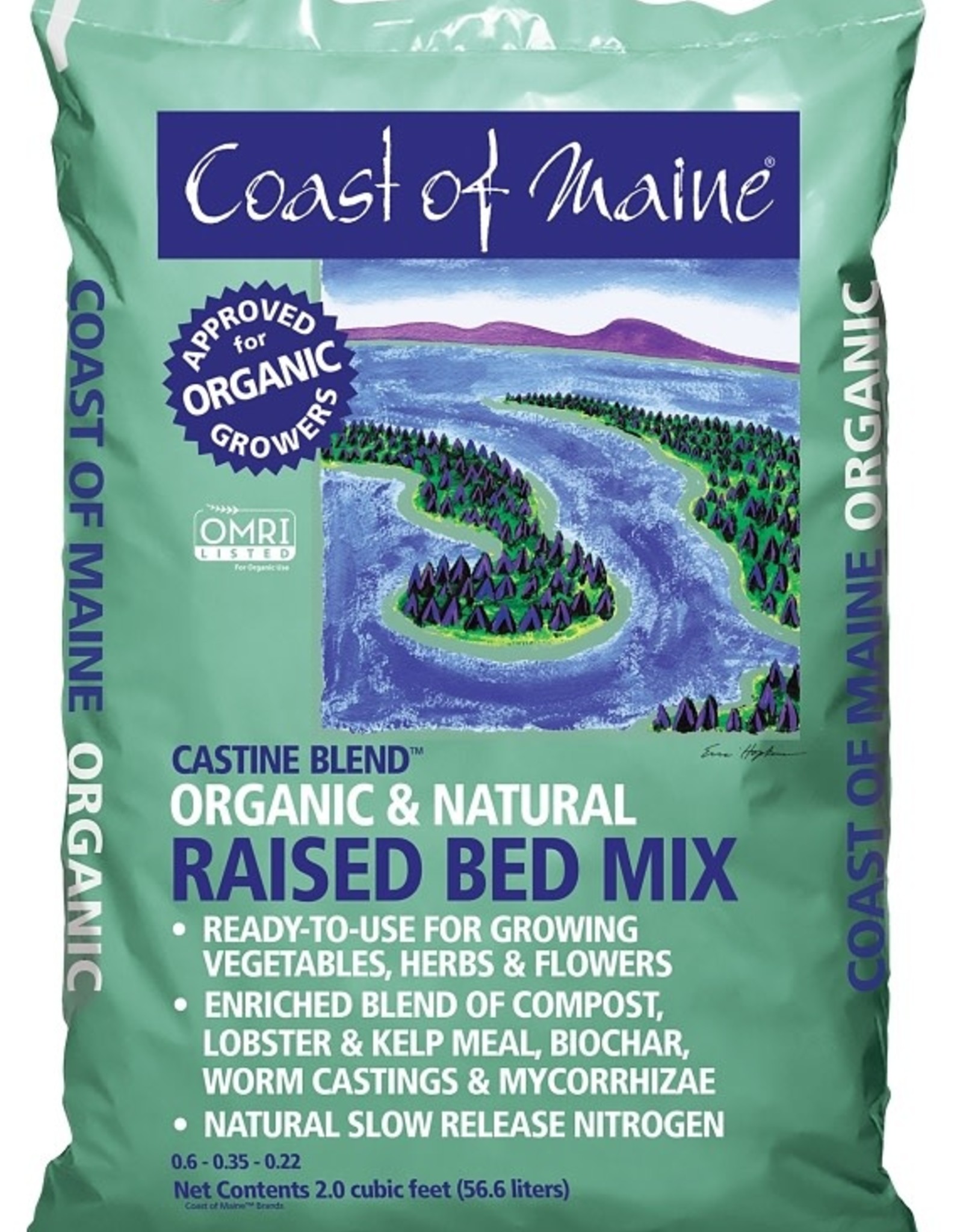 Coast of Maine Coast of Maine Organic Castine Blend  Raised Bed Mix 2CF