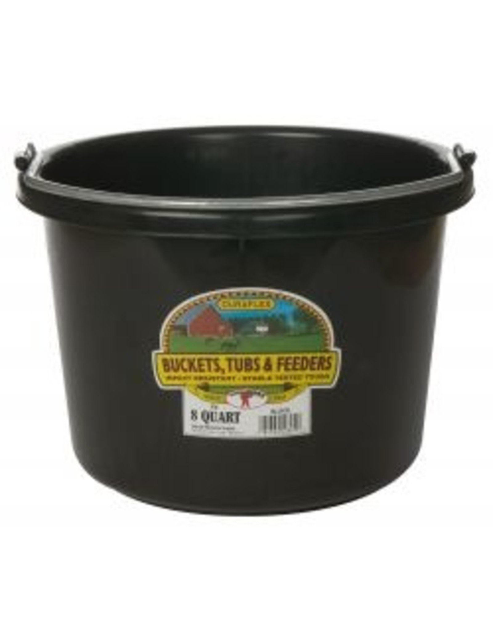 Pail Plastic Miller Round P8 8 Qt - San Diego Saddlery