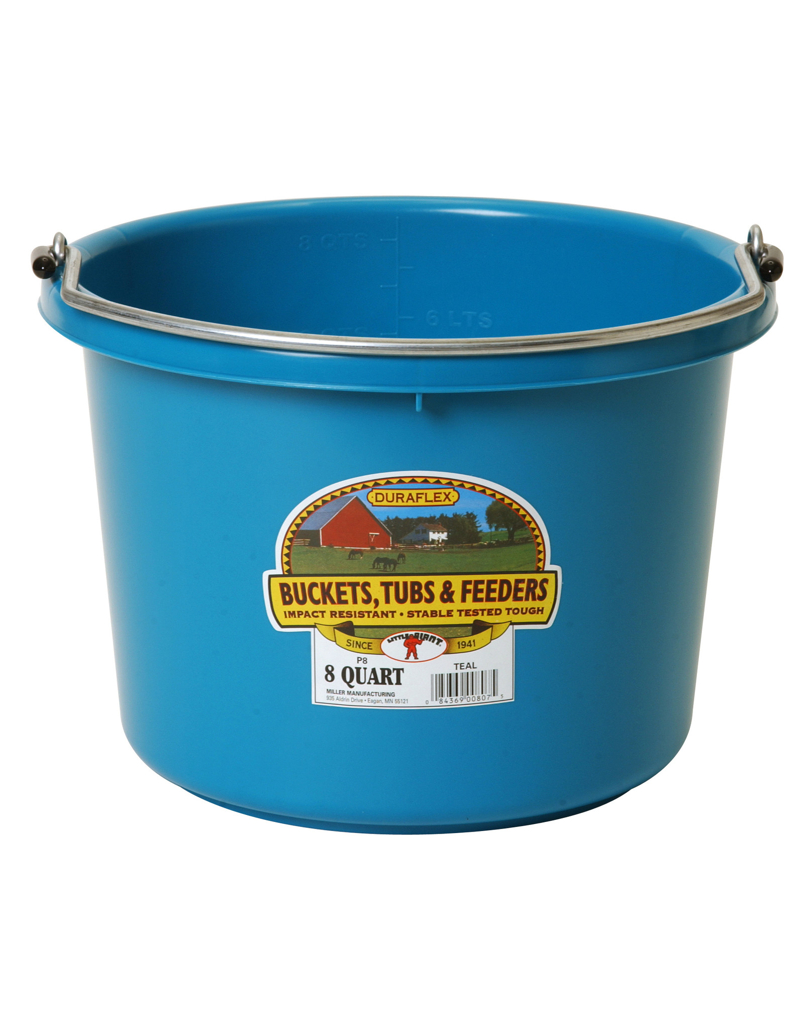 Miller 8 Quart Round Plastic Bucket