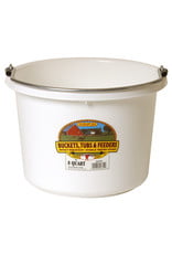 Miller 8 Quart Round Plastic Bucket