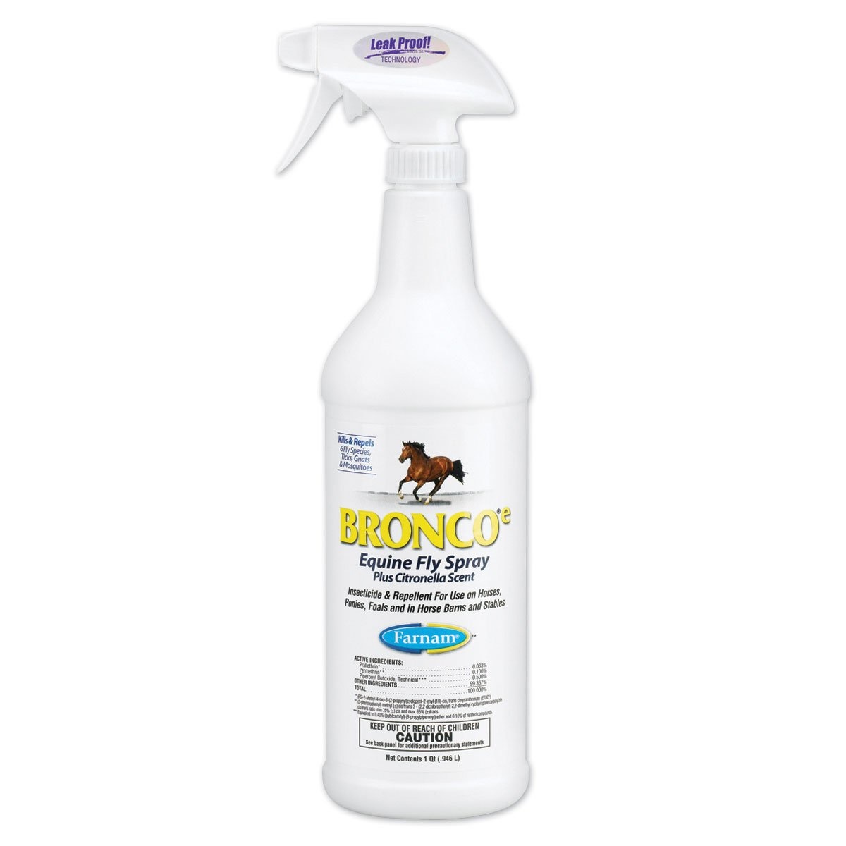 Bronco Fly Spray Plus Citronella Scent San Diego Saddlery