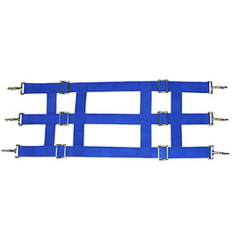 Stall Guard 3 Slot Poly Web Blue