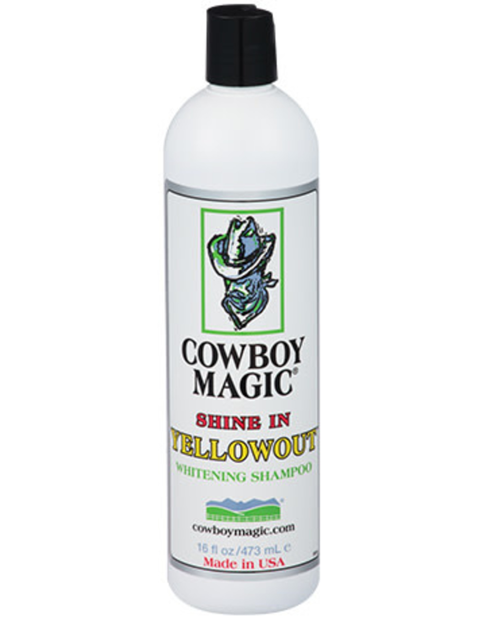 Cowboy Magic Yellowout Shampoo, Whitening, Shine In - 16 fl oz