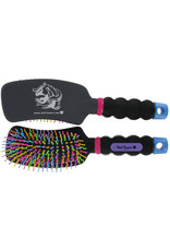 Tail Tamer Curved Handle Rainbow Brush