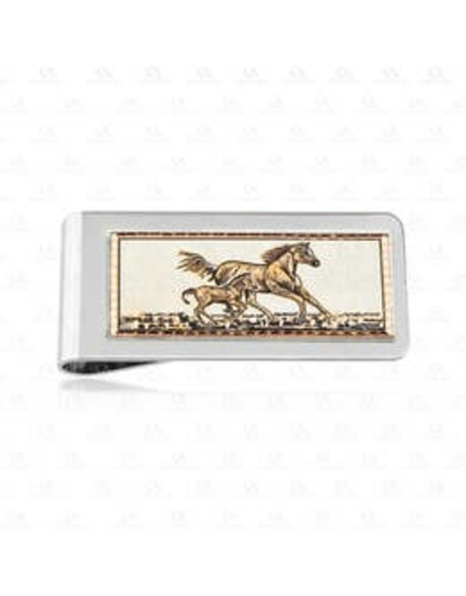 Mc 57 Horse & Foal Money Clip