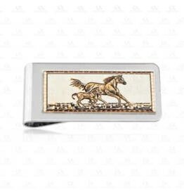 Mc 57 Horse & Foal Money Clip