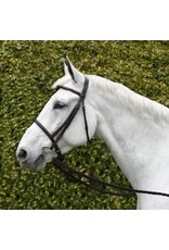 Silver Spur Raised Snaffle Bridle With Reins