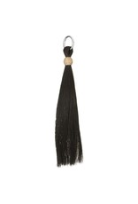 Shoo Fly Horse Hair Tassel Black 6"