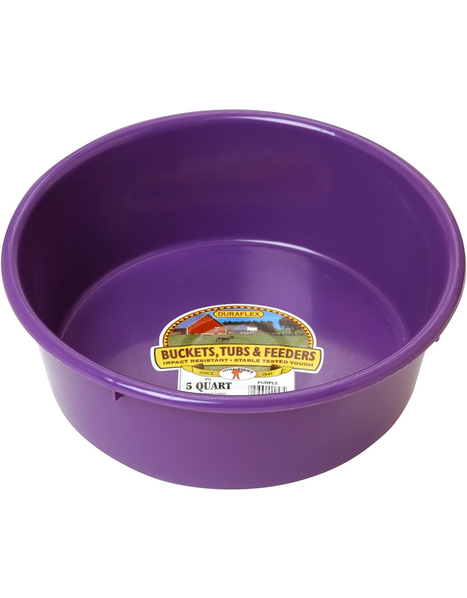 Miller 5 Quart Plastic Feed Pan