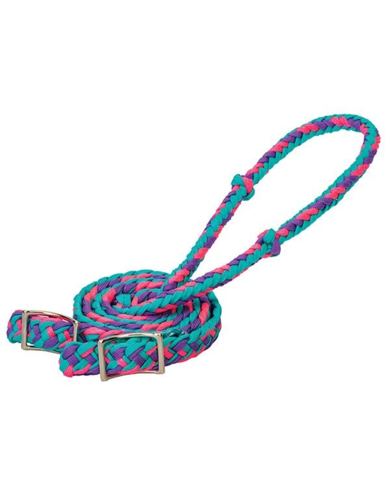 Weaver Reins Barrel Flat Braid 1/2" x 8