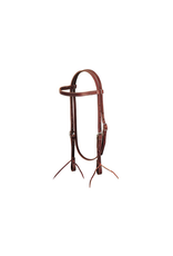 Browband Headstall Burgandy Latigo