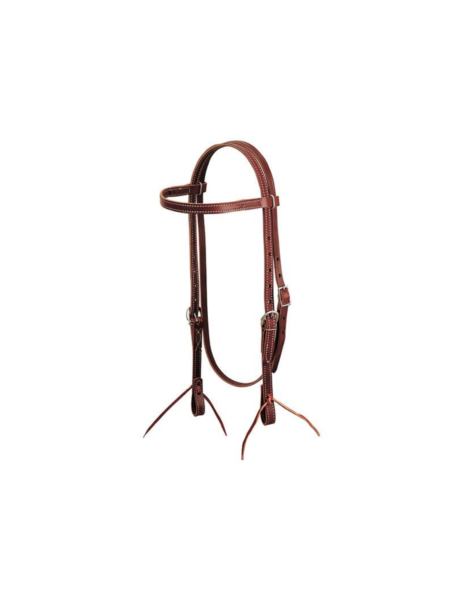 Browband Headstall Burgandy Latigo