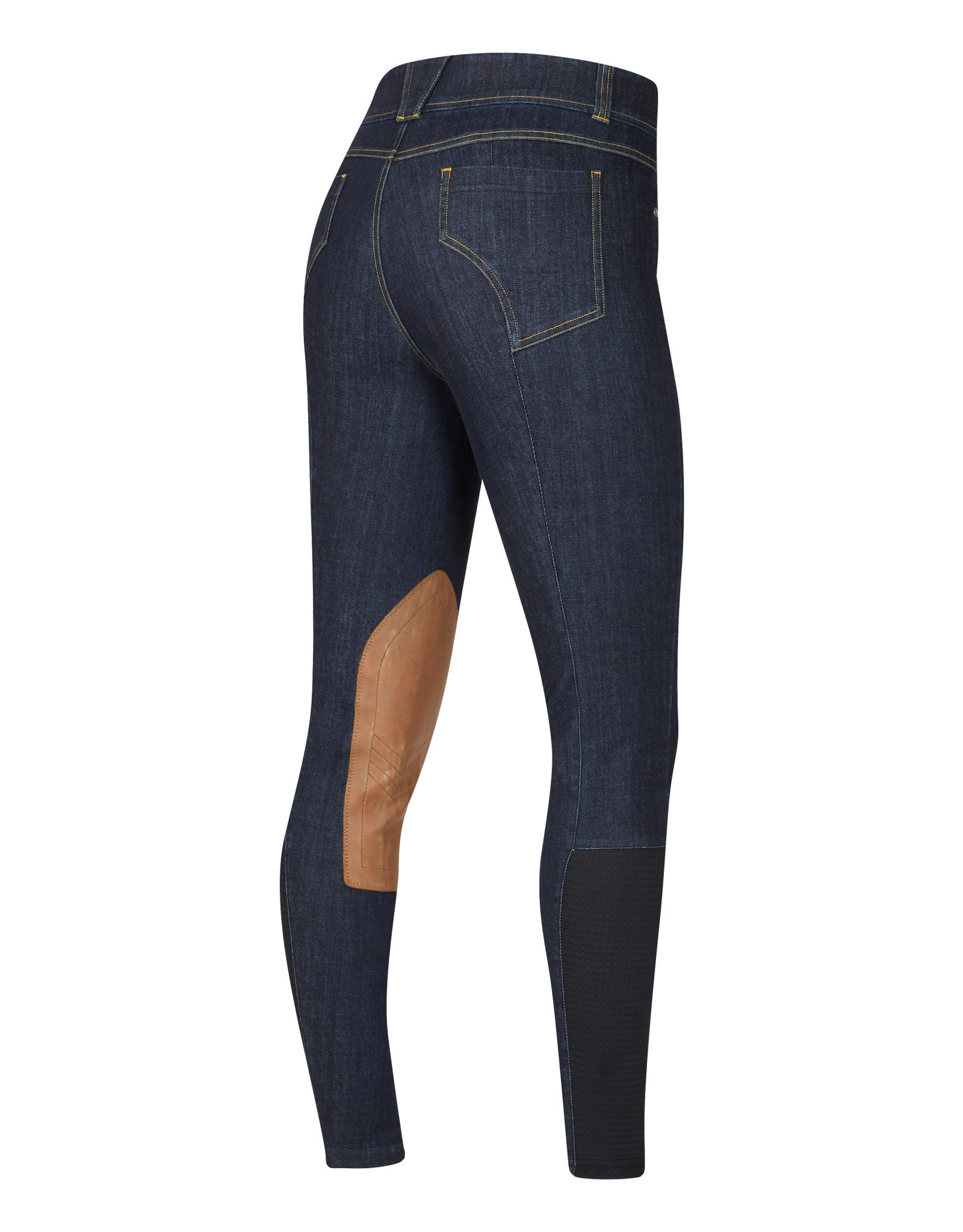 Stretch Denim Knee Patch Breech San Diego Saddlery