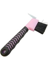 Intrepid International Hoof Pick with Grip and Brush