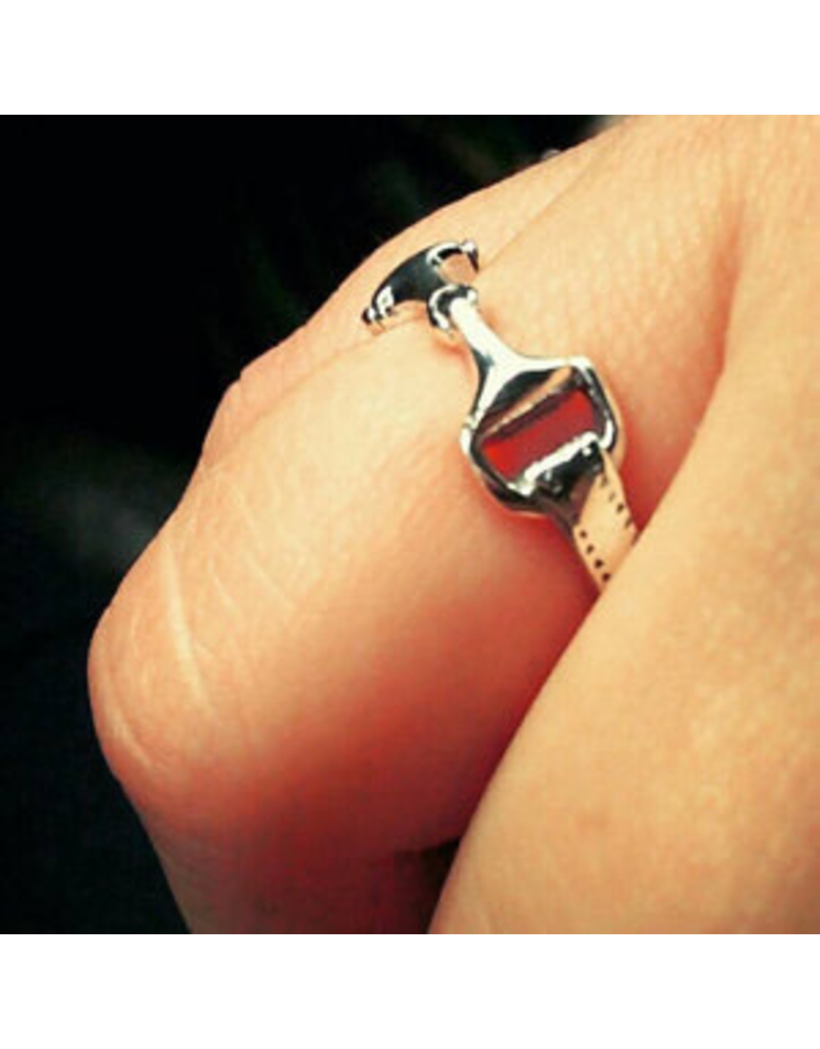 Westrian Ring Sterling Silver Snaffle Bit