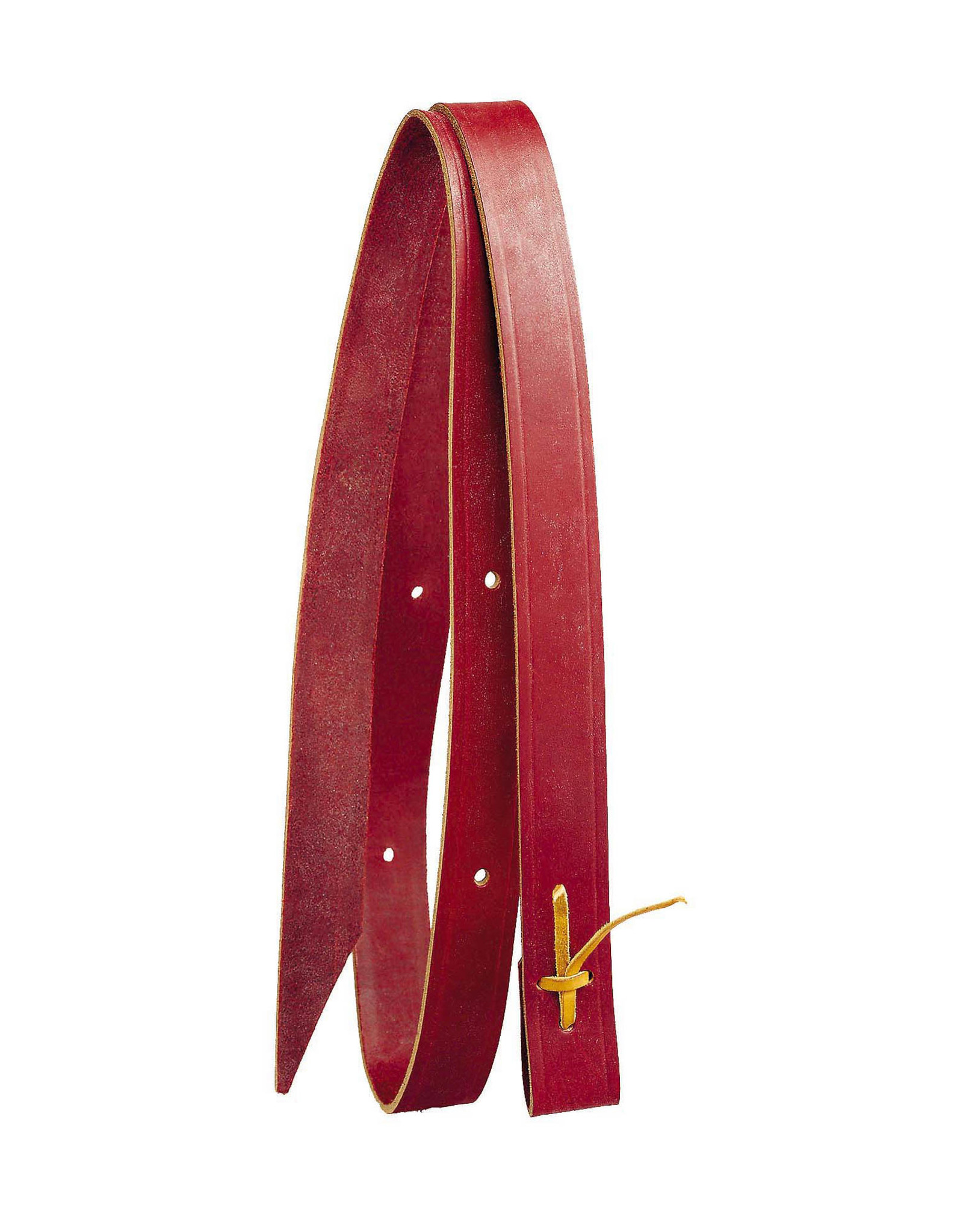 Weaver Tie Strap Latigo Burgundy