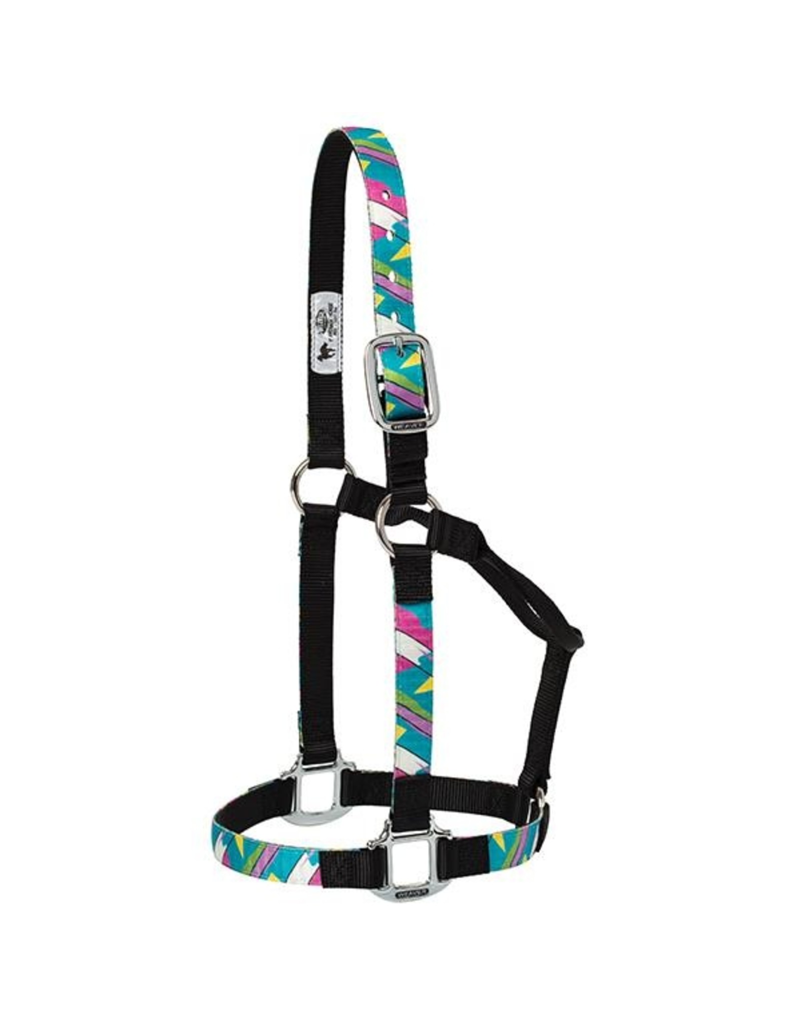 thumbnail image 2 of HILASON 1 Inch US Flag Polyester Halter - Fully Adjustable Horse Halter With Neoprene Pad 2 of 12