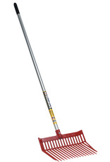 Miller Plastic DuraFork with Aluminum Handle Red
