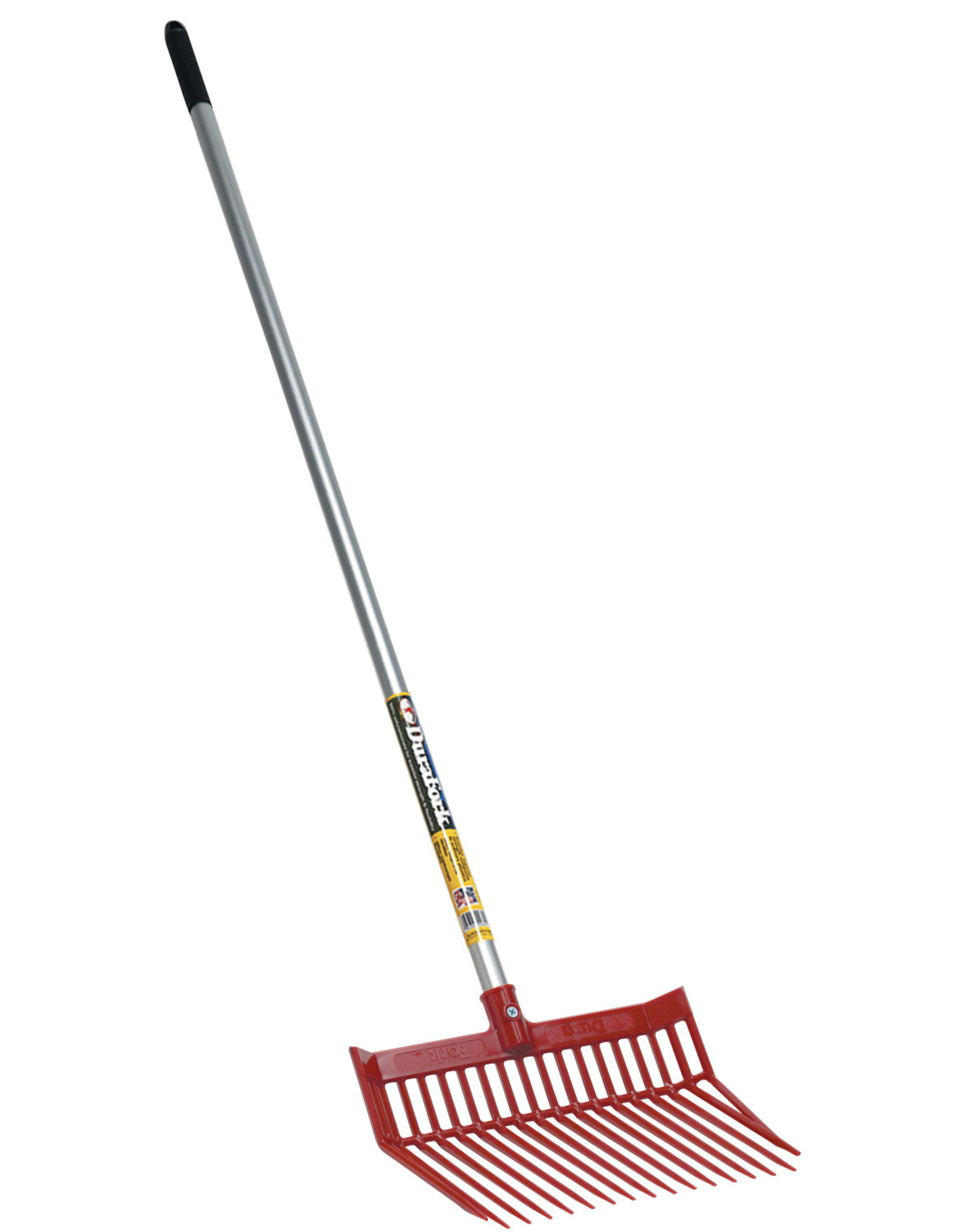 Miller Plastic DuraFork with Aluminum Handle Red