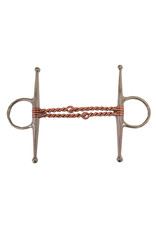 Bit Copper Mouth Double Twisted Wire Full Cheek Bit 5"