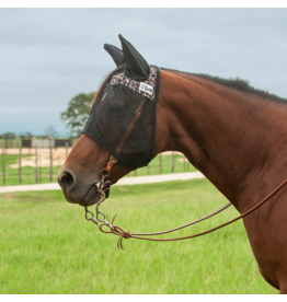 Cashel Quiet Ride Fly Mask Leopard Standard