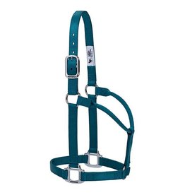 Weaver Original Non-Adjustable Nylon Halter with Chrome Plated Hardware