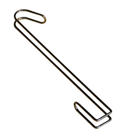 Utility Tack Hook Chrome 16"