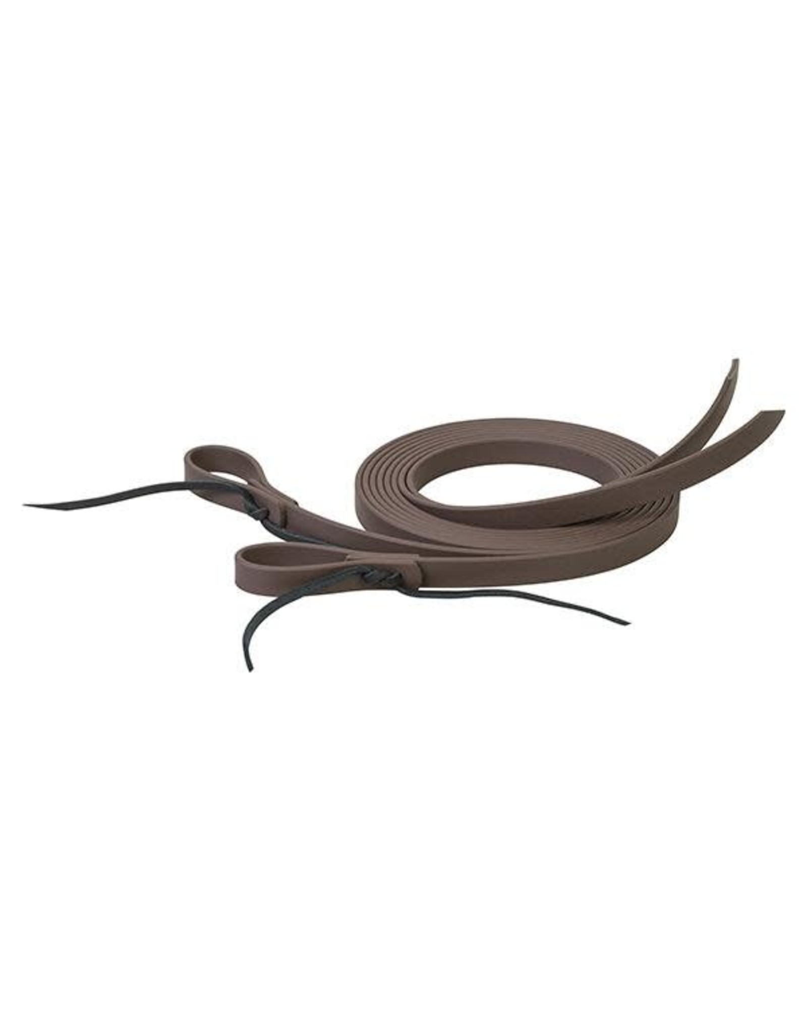 Weaver Split Reins Trail Gear 5/8" x 7' Brahma Webb Brown