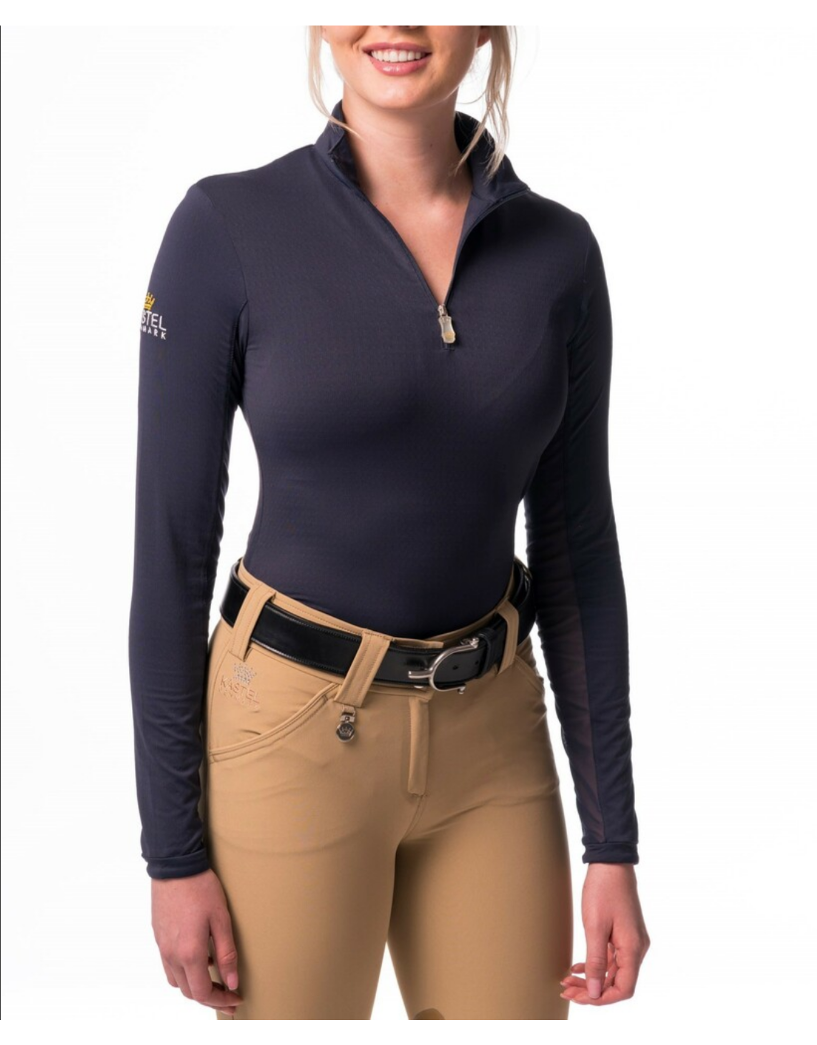 Kastel Charlotte Long Sleeve Navy with Navy Trim