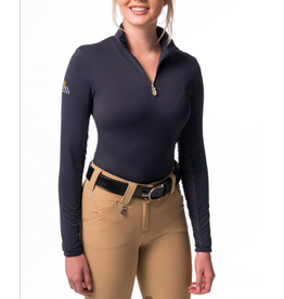 Kastel Charlotte Long Sleeve Navy with Navy Trim