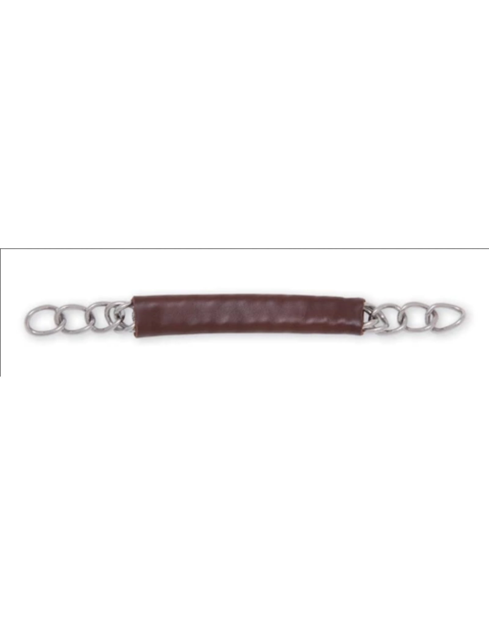 Metalab Single Curb Chain With Leather Cover