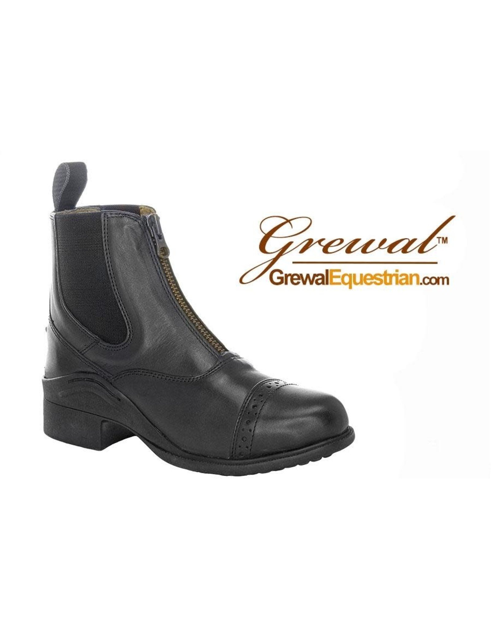 Grewal Paddock Lace-Up Leather