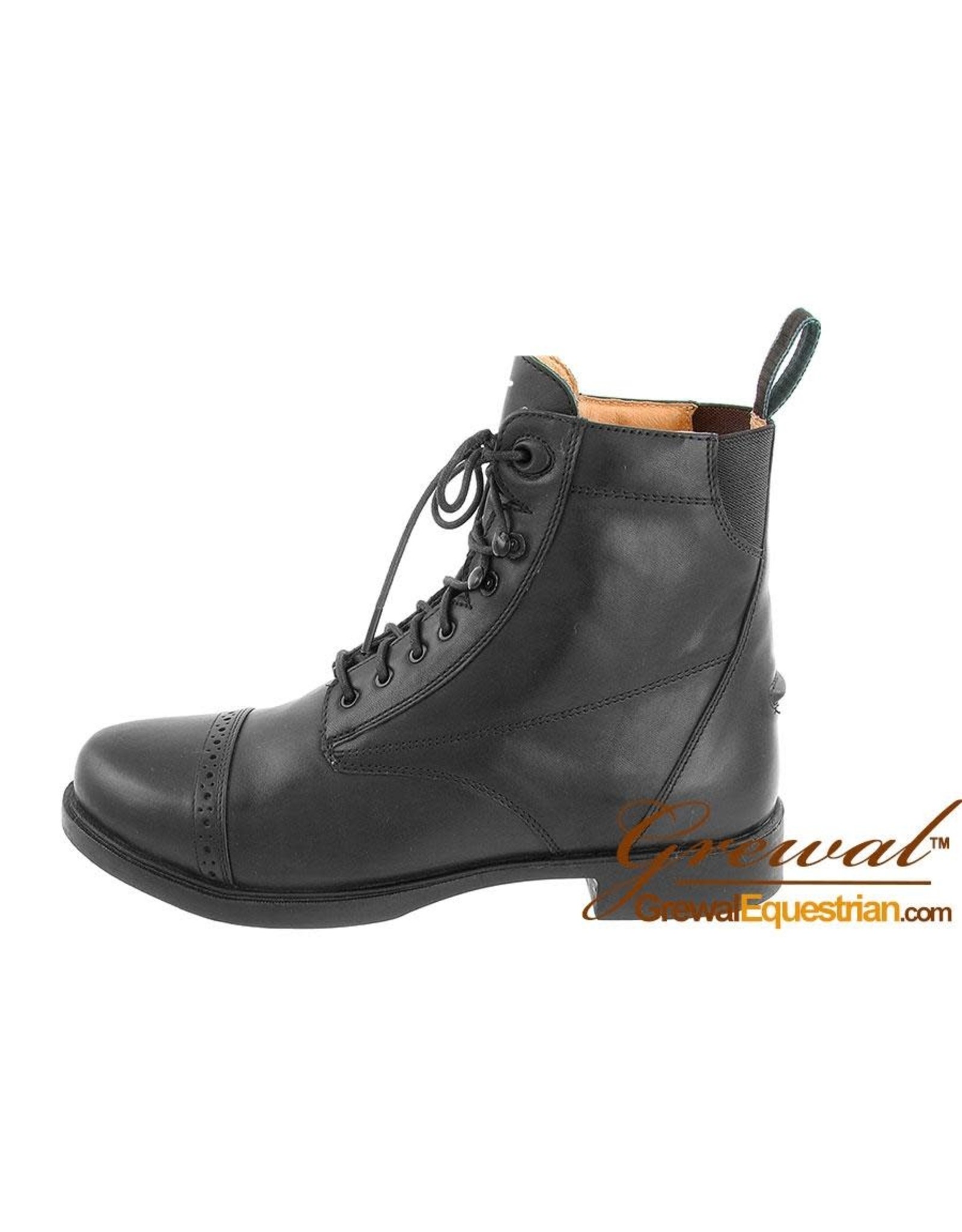 Grewal Paddock Lace-Up Leather