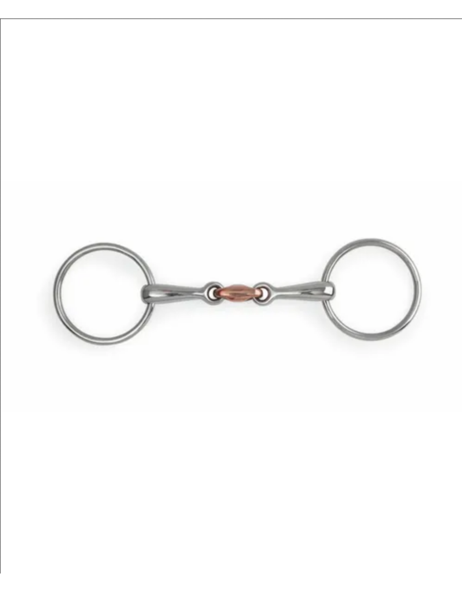 Shires Bit Loose Ring Copper Lozenge Snaffle