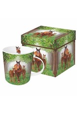 Mare and Foal Boxed Mug