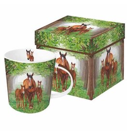 Mare and Foal Boxed Mug