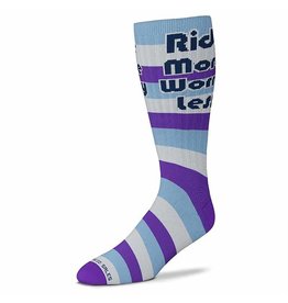 Ride More Striped Tall Sock-Ladies