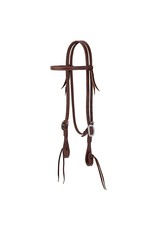 Pro Tack Oiled Pineapple Knot Browband Headstall