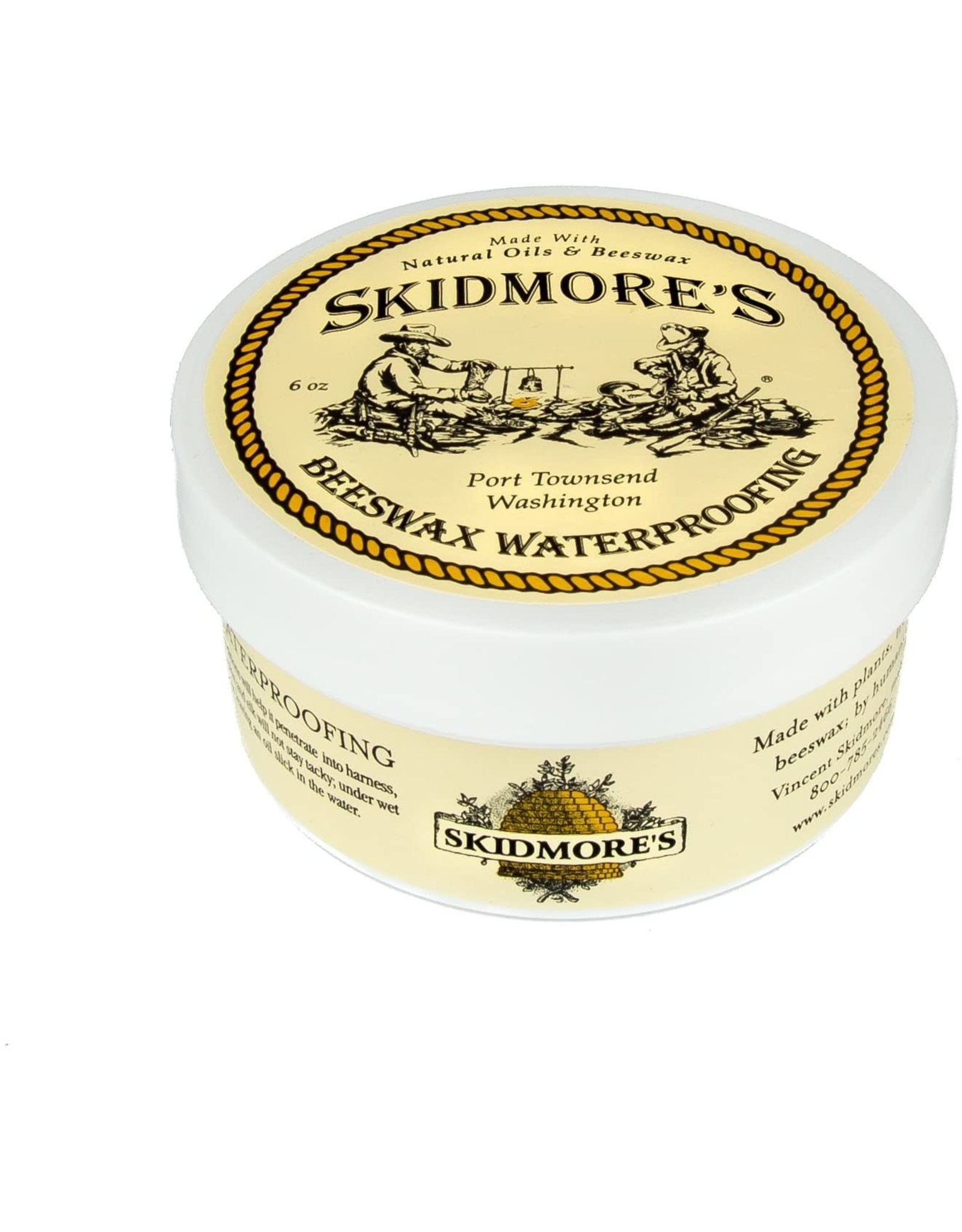 Skidmore's Premium Beeswax Waterproofing 6oz. - San Diego Saddlery