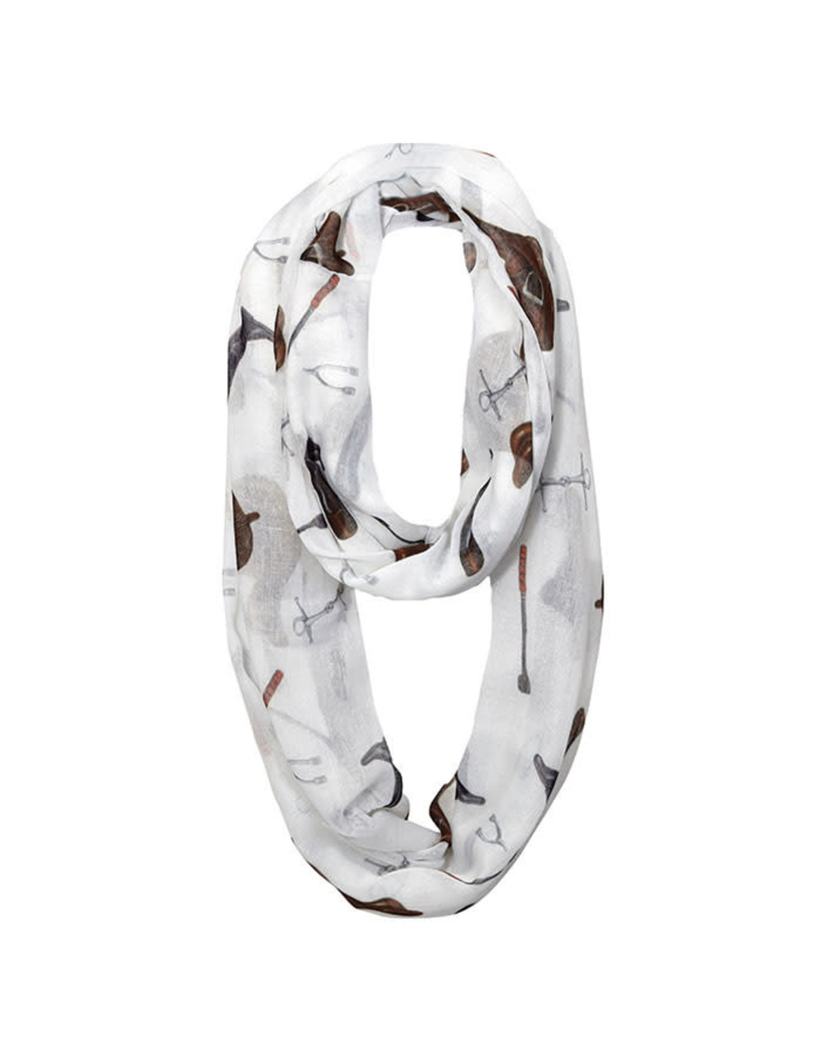 Copy of Scarf Infinity Horse Shoes & Horses