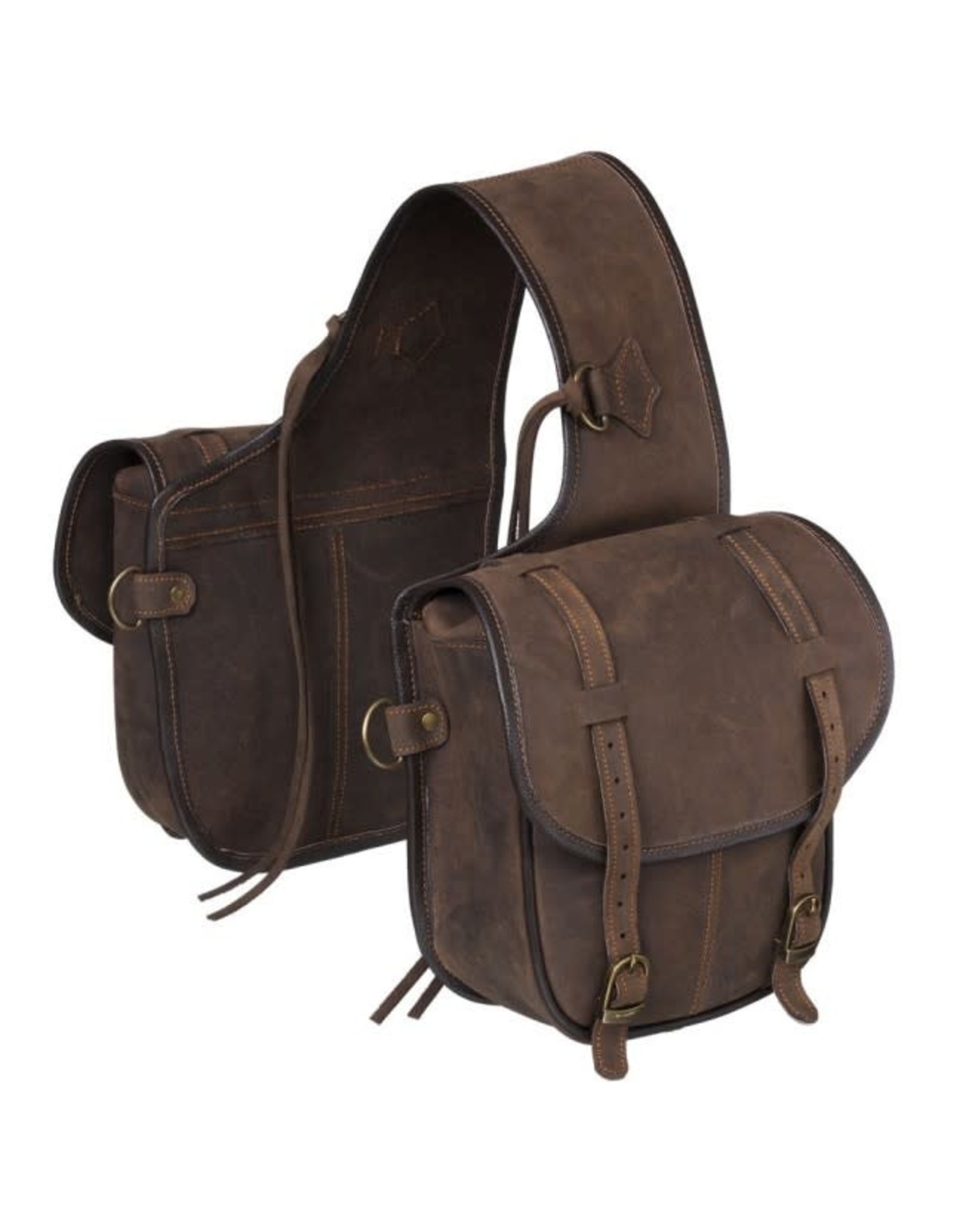 Tough 1 Soft Leather Cantle Bag
