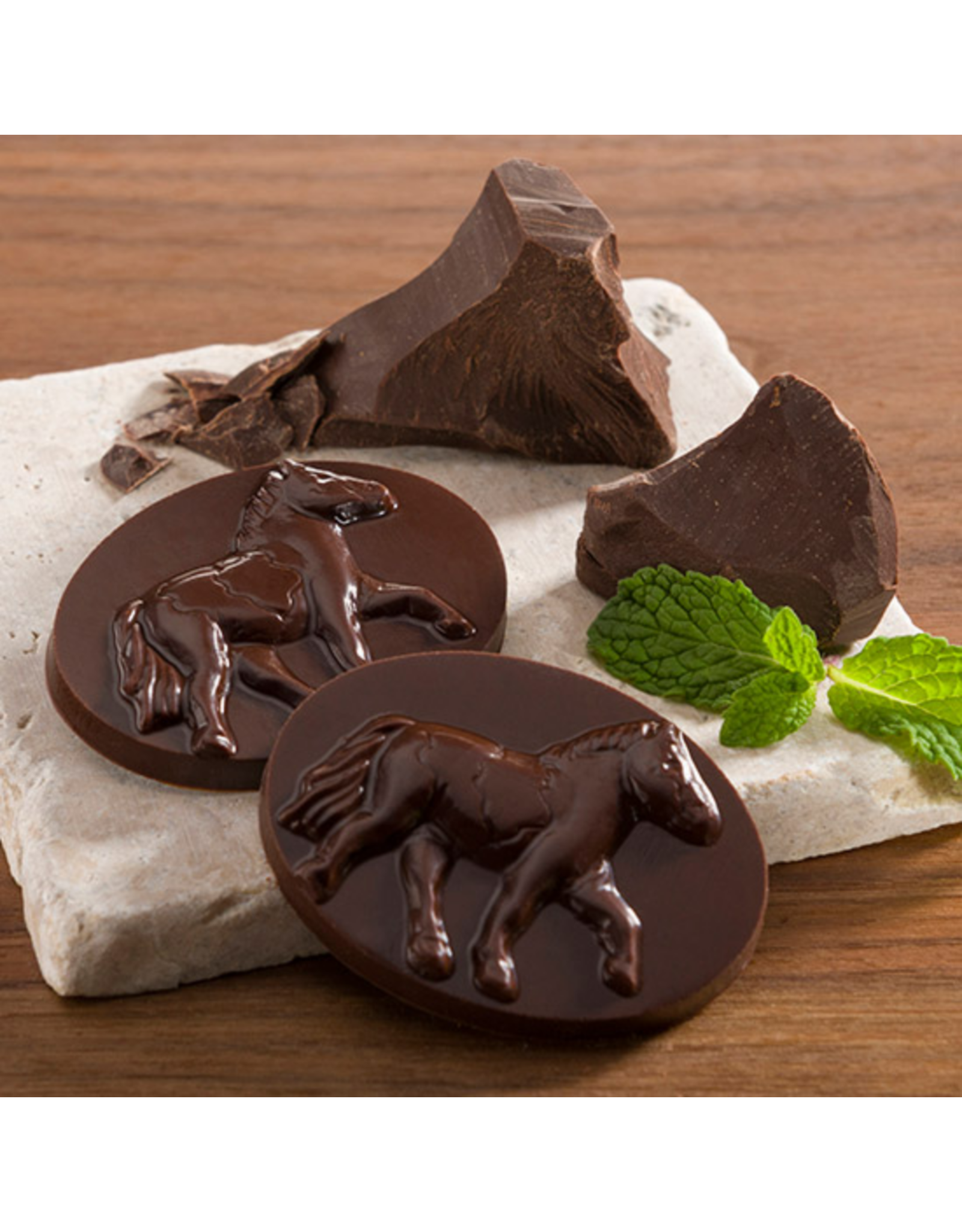 Chocolate & Peppermint Ponies Gable Box - 8 pc