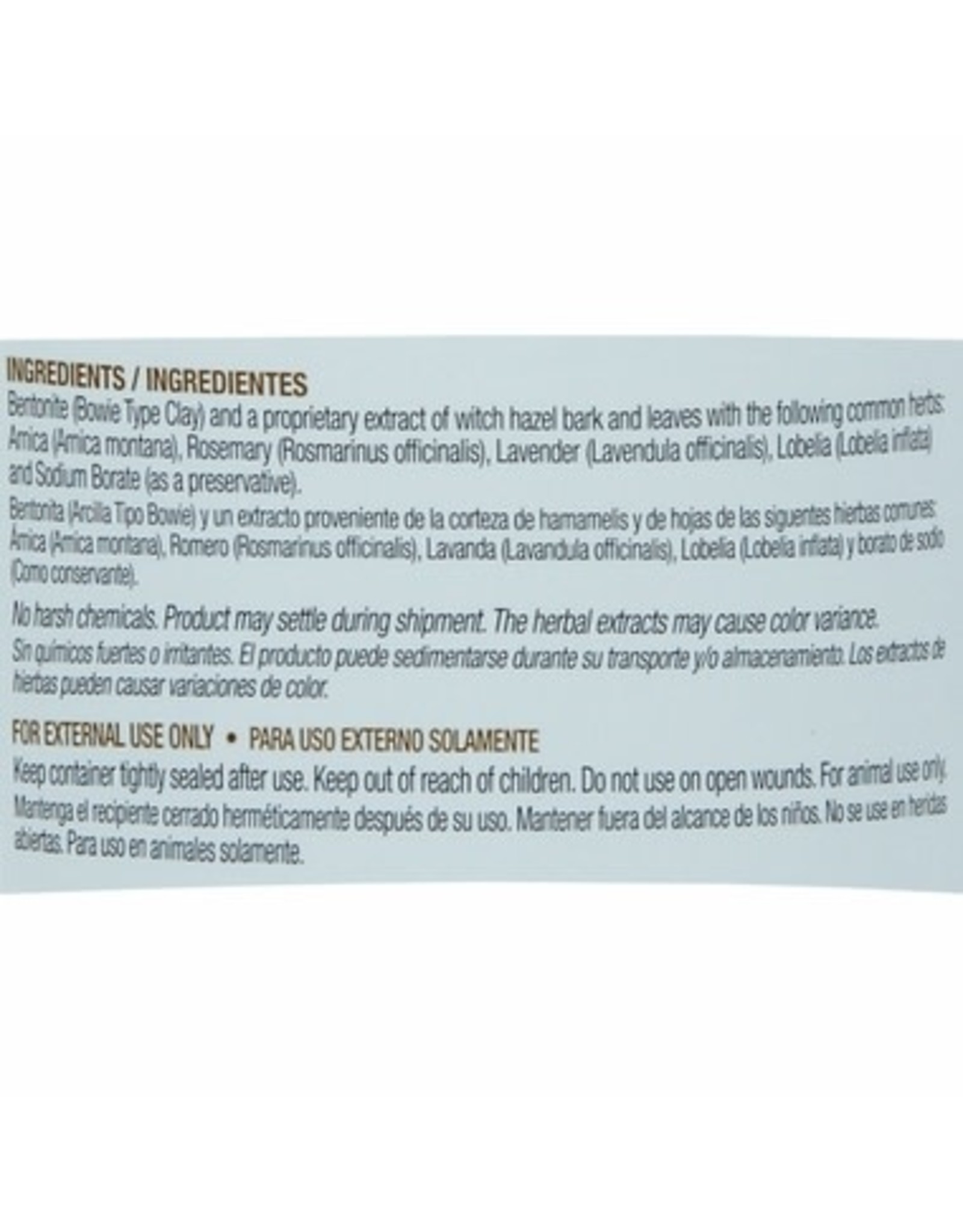 Sore No-More Poultice Arnica Cooling Clay 5#