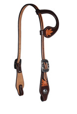 Professionals Choice Headstall One Ear Sunflower Buckle & Concho
