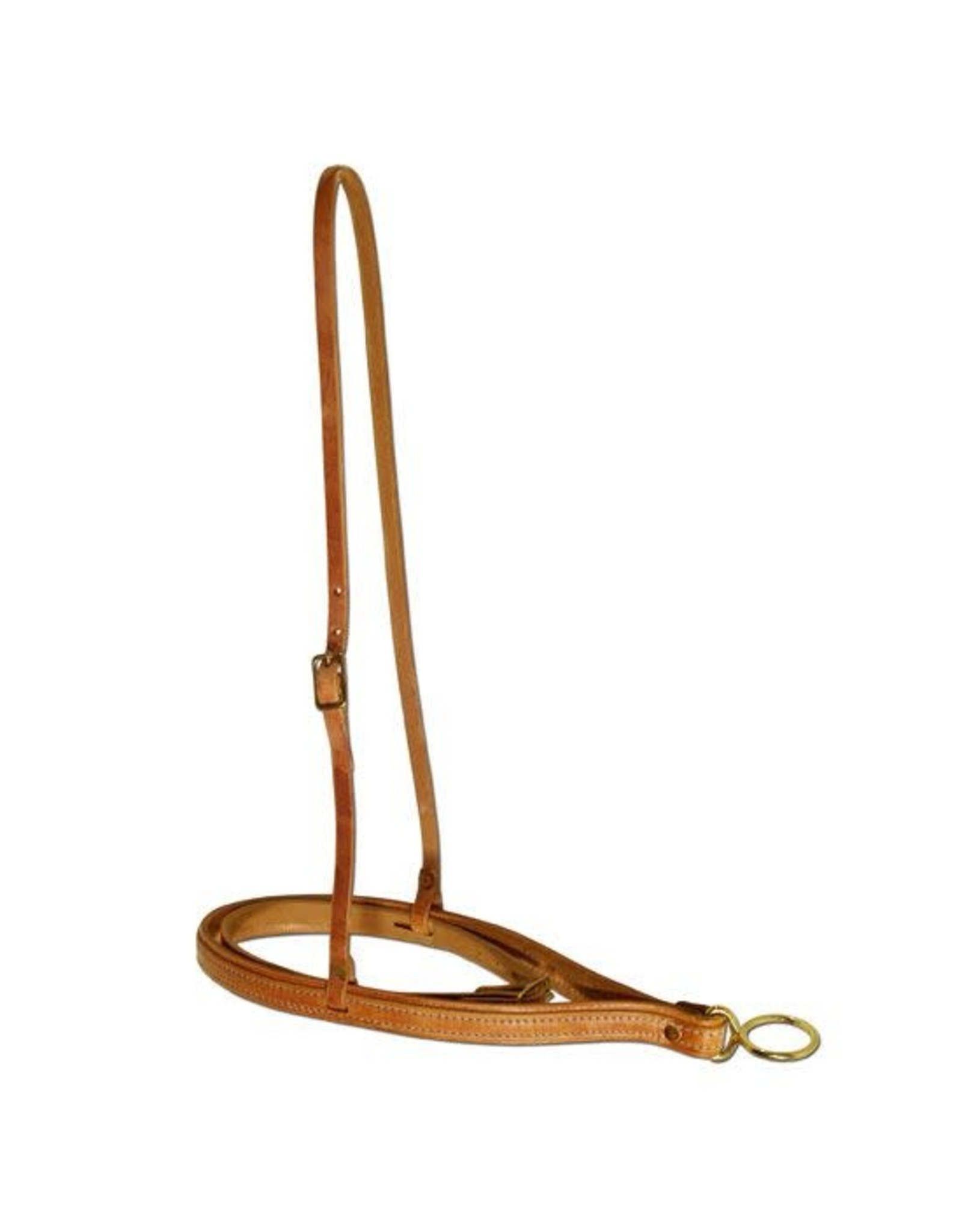 Berlin Custom Leather Cavesson with Noseband Harness Leather