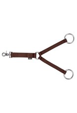 Nylon Training Fork Breast Collar Attachment 1" x 12" Brown