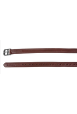 Laureate Covered Stirrup Leathers w/ Flat Buckles