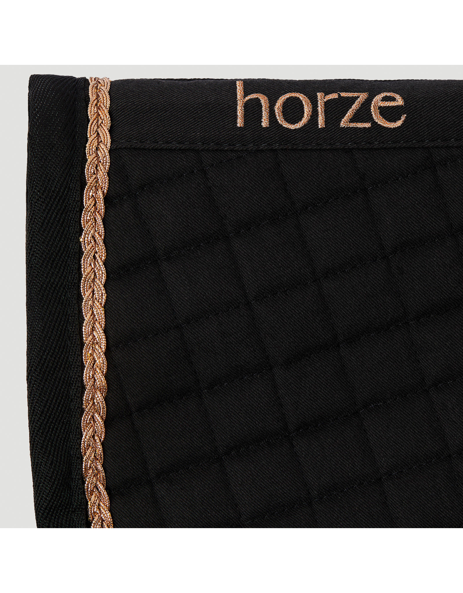 Horze Pad All Purpose Glarus with Silver Braided Trim