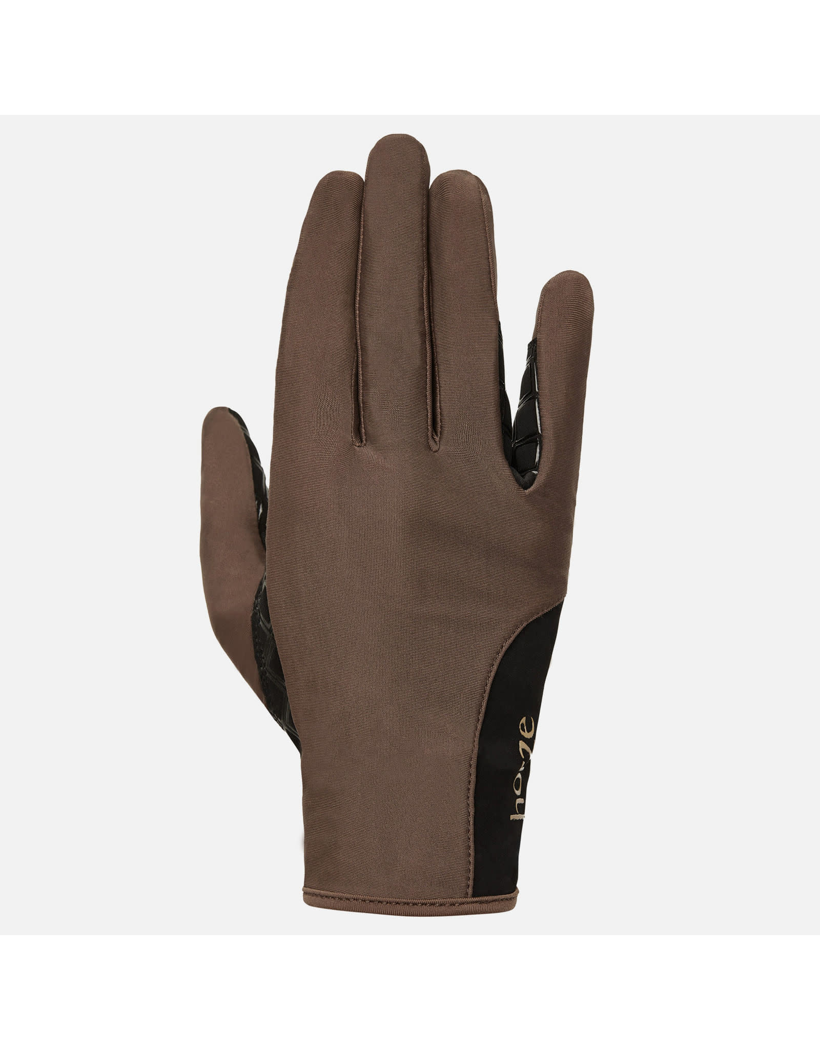 Lianne Silicone Grip Riding Gloves Dark Brown - San Diego Saddlery