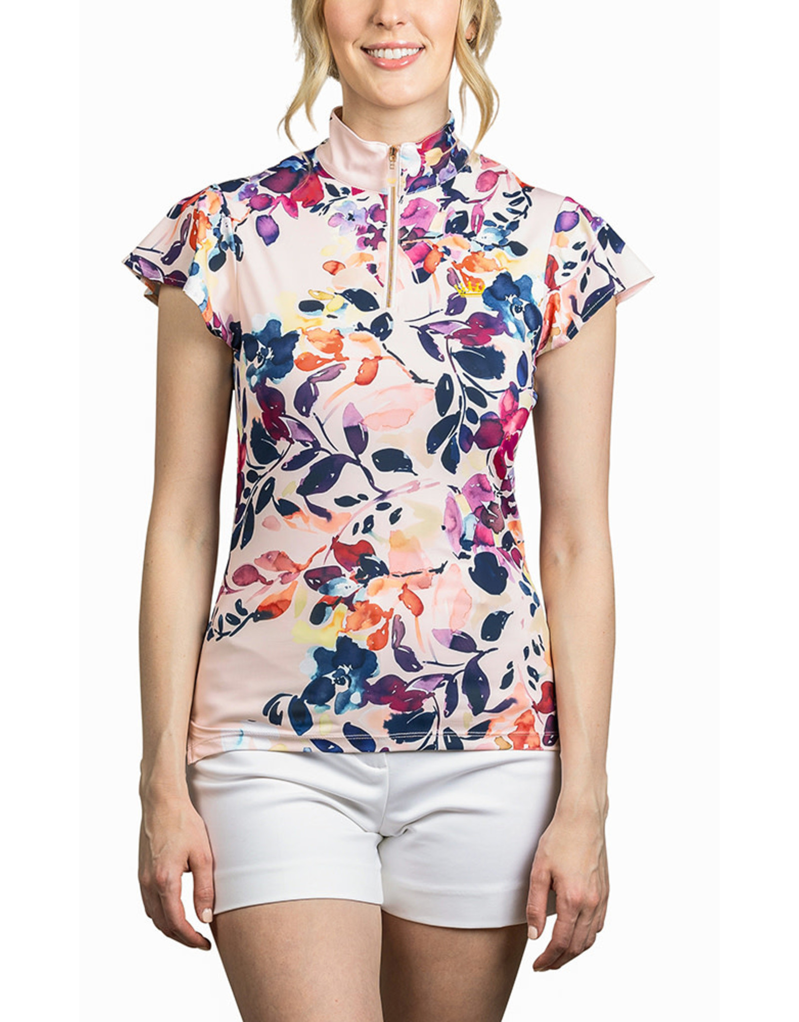 Sun Shirt Short Flutter Sleave Watercolor - San Diego Saddlery